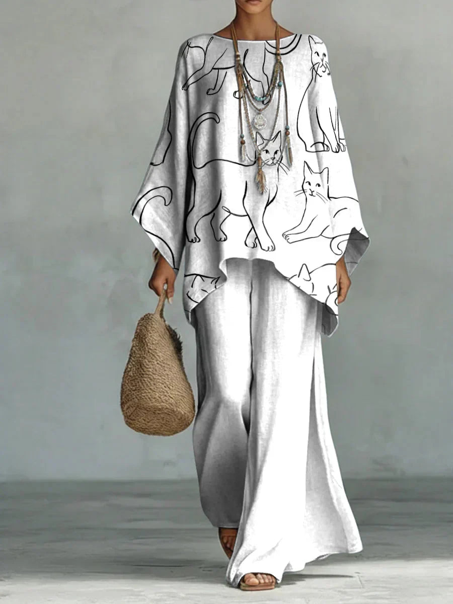 Delphine Set | Printed Comfort Set