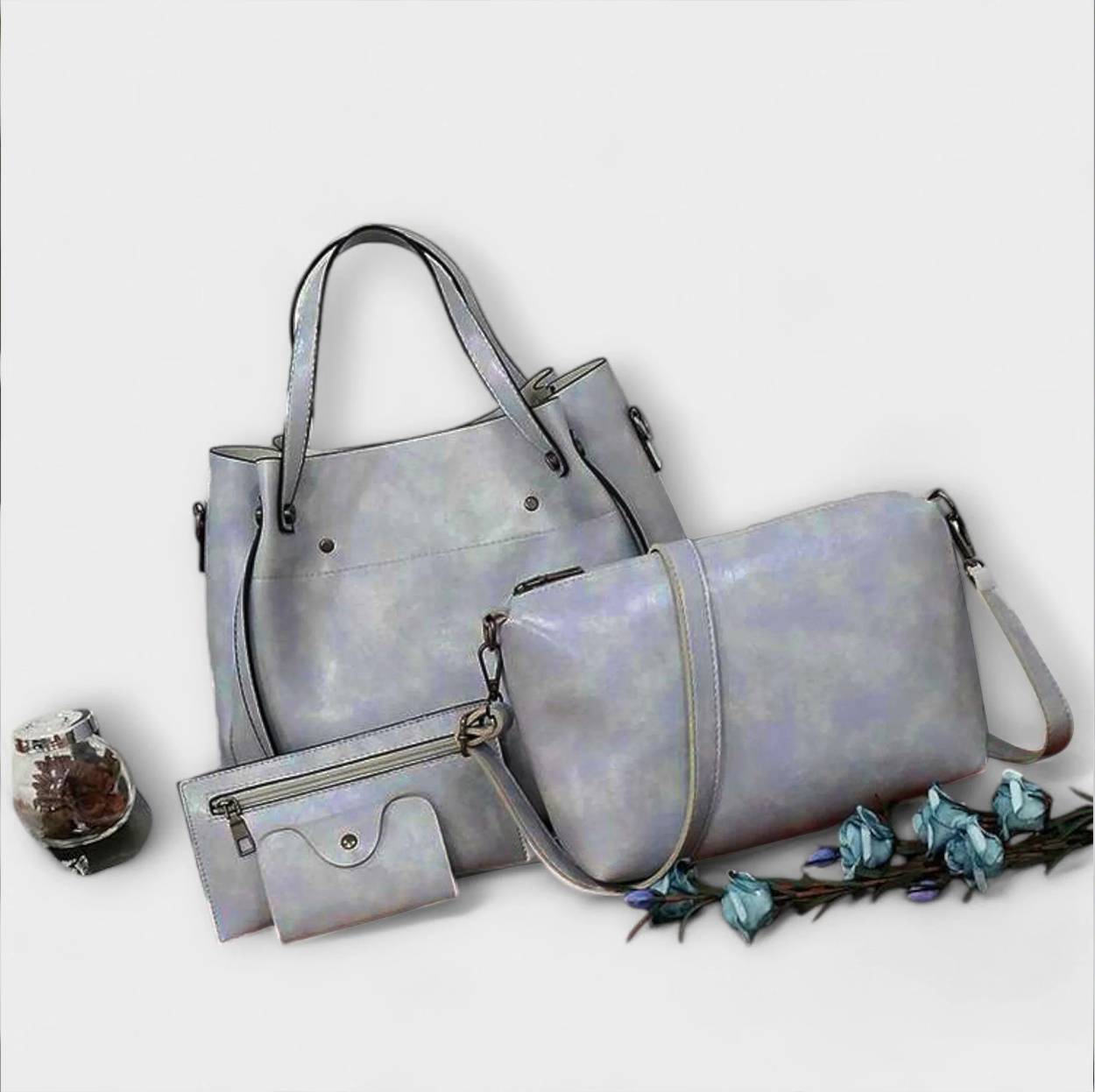 Alvhildea | 4-piece vintage bag set