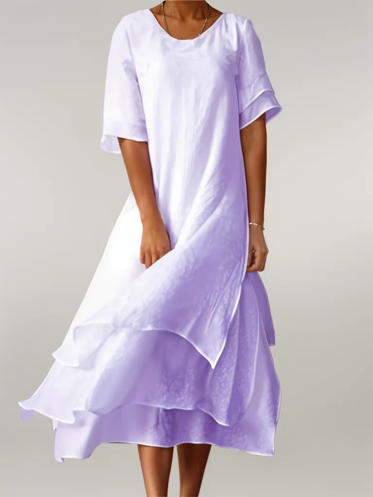 ELOISE | Elegant Cotton Maxi Dress