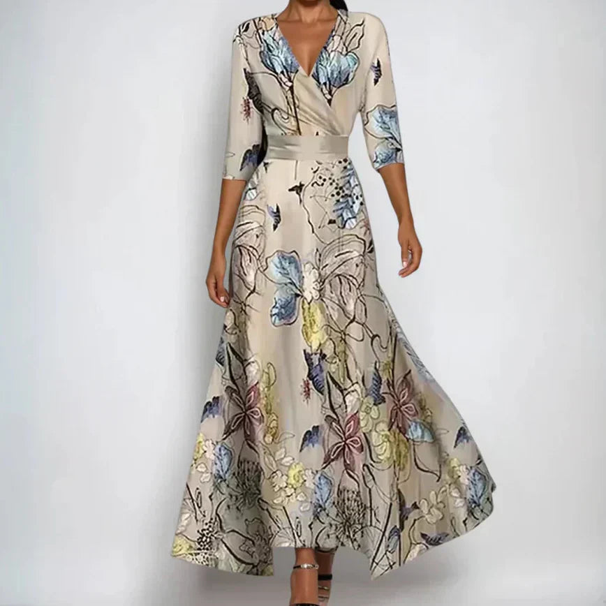 Lucia | Luxury Floral Dress