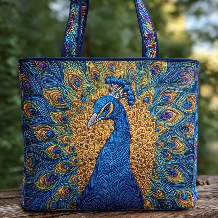 Handmade Bag - Royal Peacock