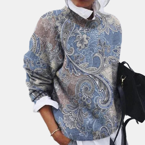 Florianne | Printed Pullover Sweater