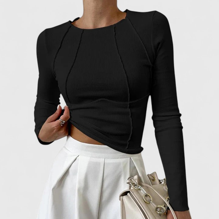 CATALINE – CHIC LONG SLEEVE TOP