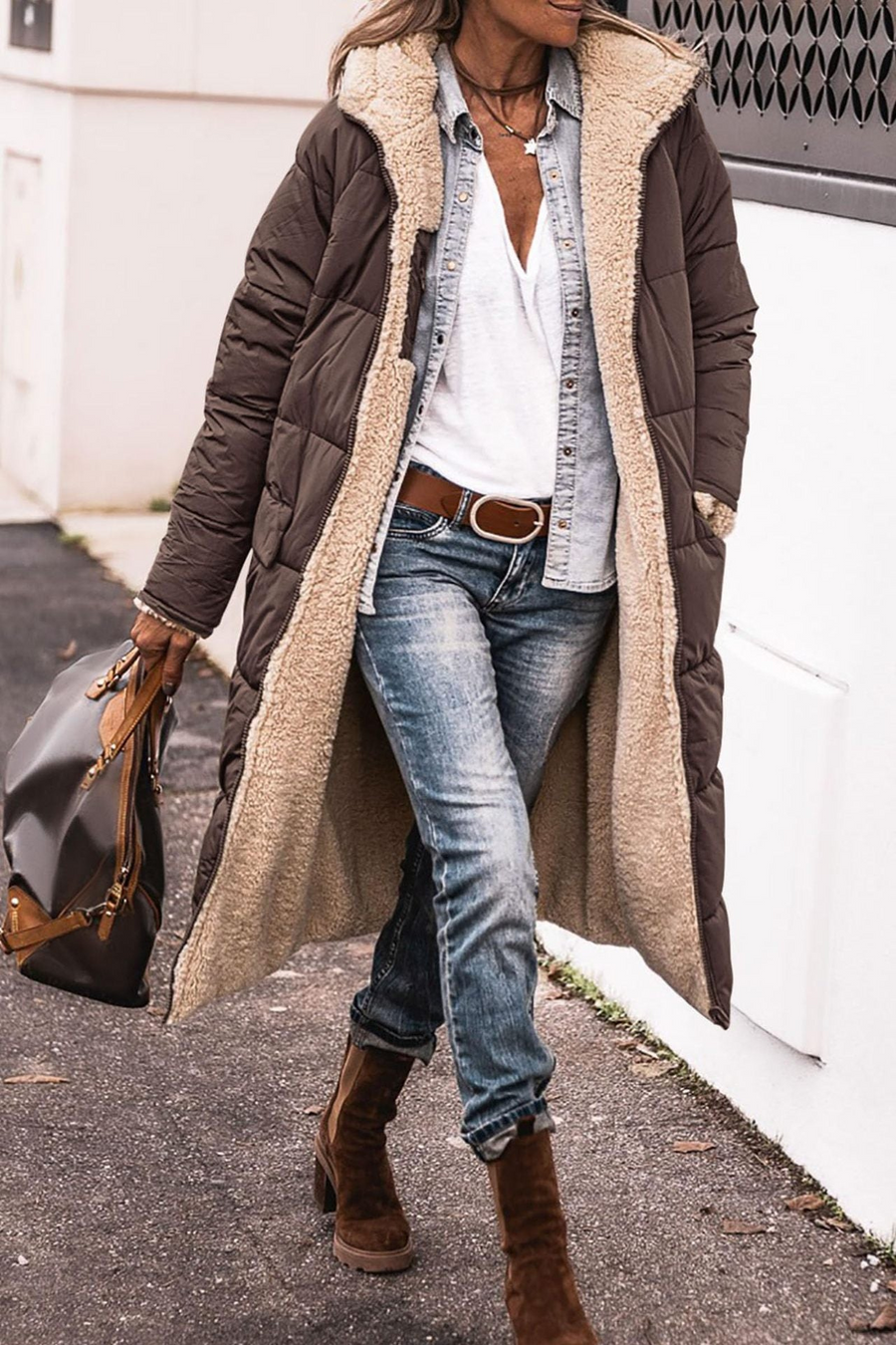 Macie™ – Reversible Jacket for Timeless Cold-Weather Elegance