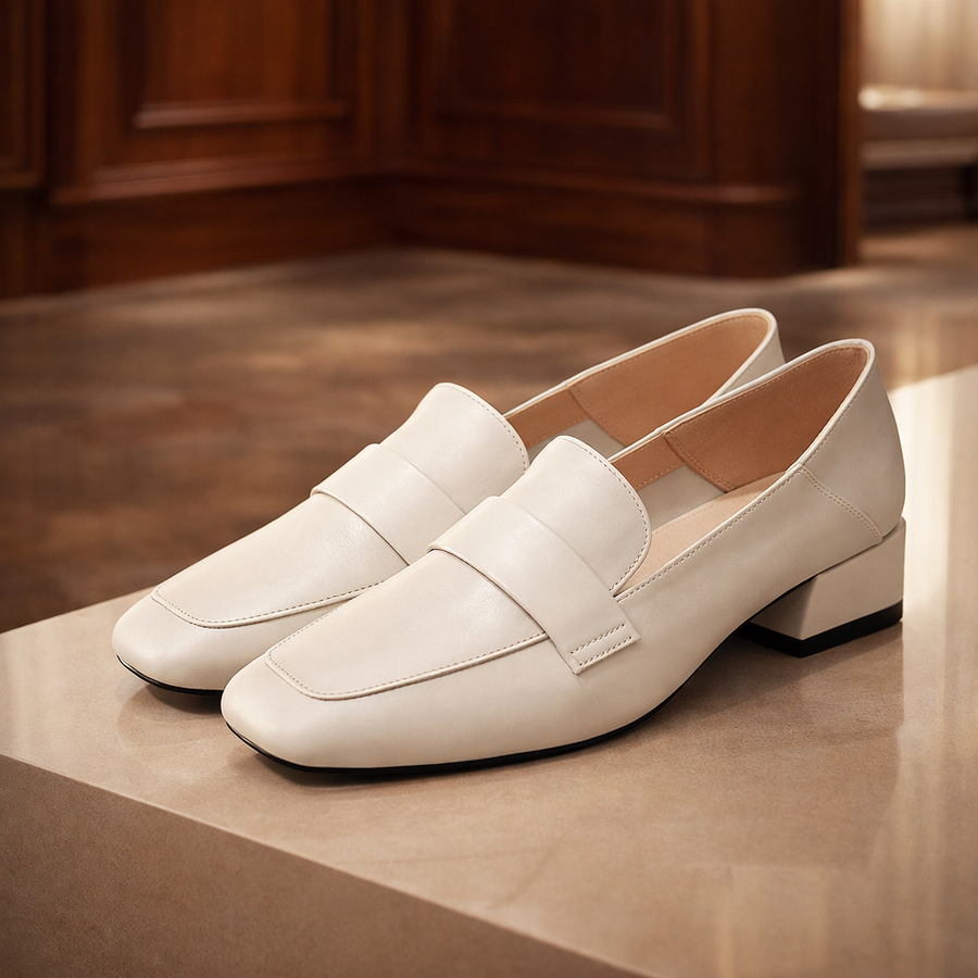 Clara Square-Toe Heels