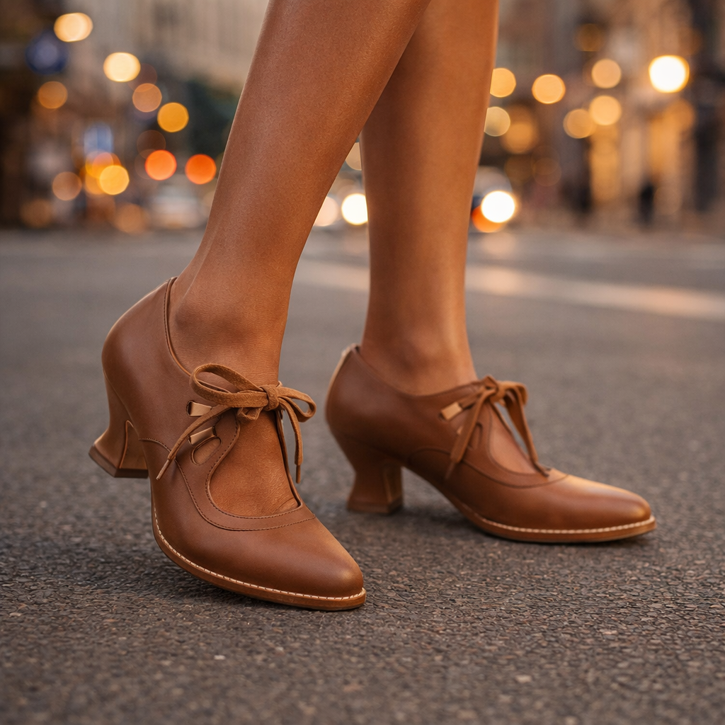 Camille Lace Heels