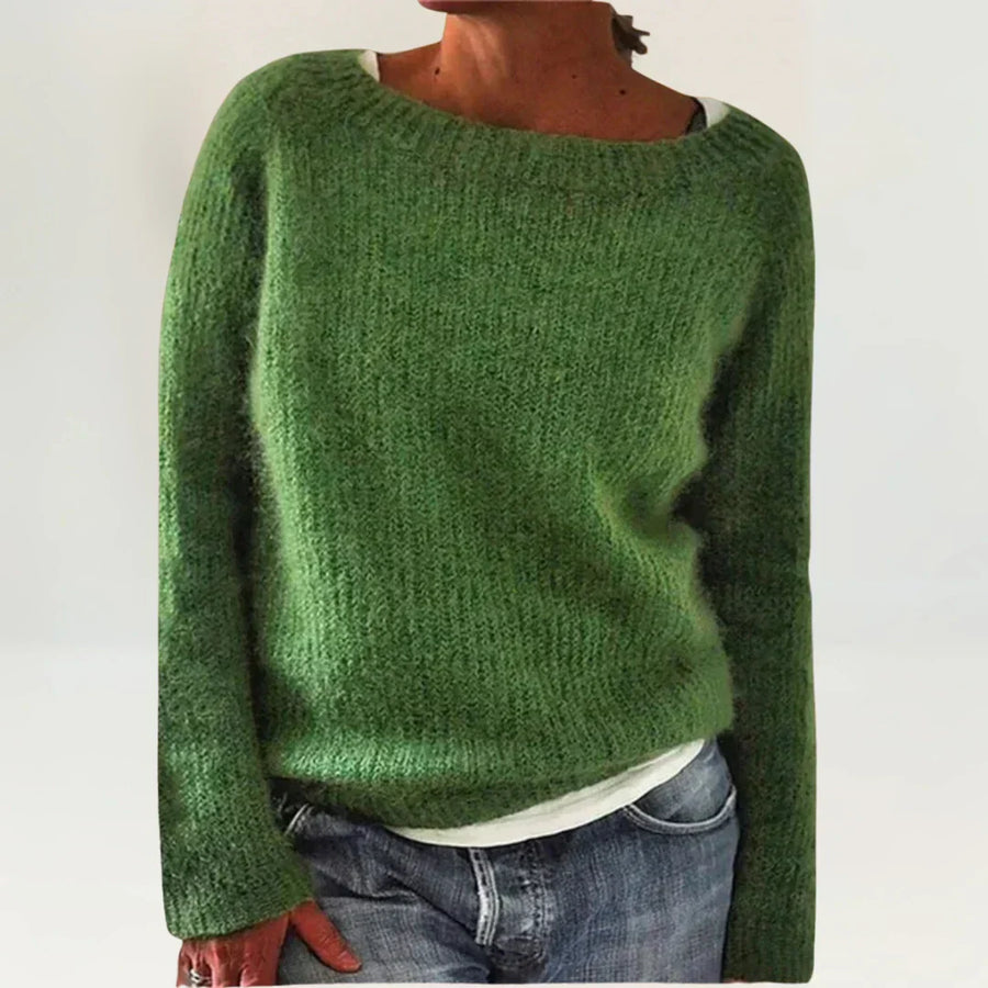 COZY SWEATER GREEN
