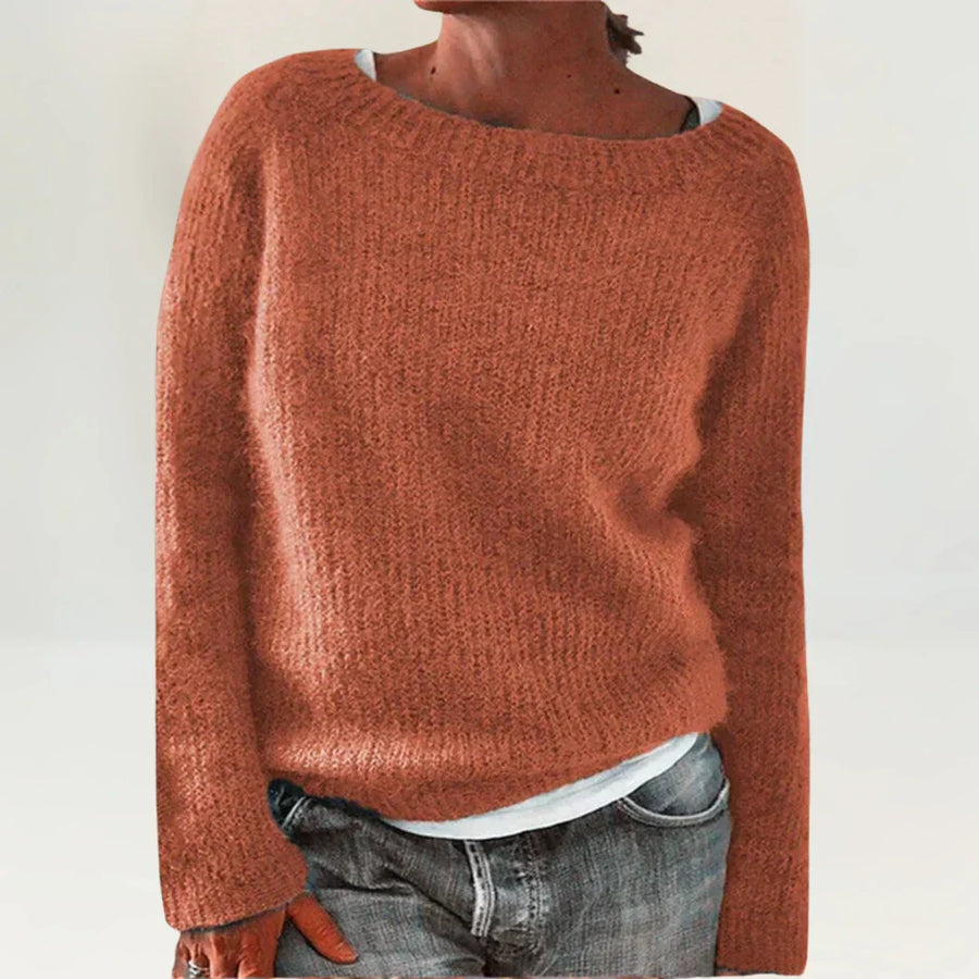 COZY SWEATER ORANGE