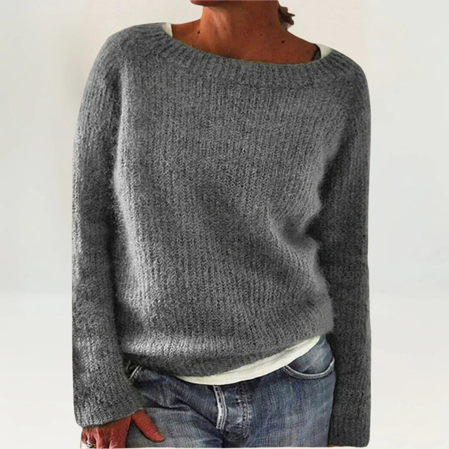 COZY SWEATER GRAY