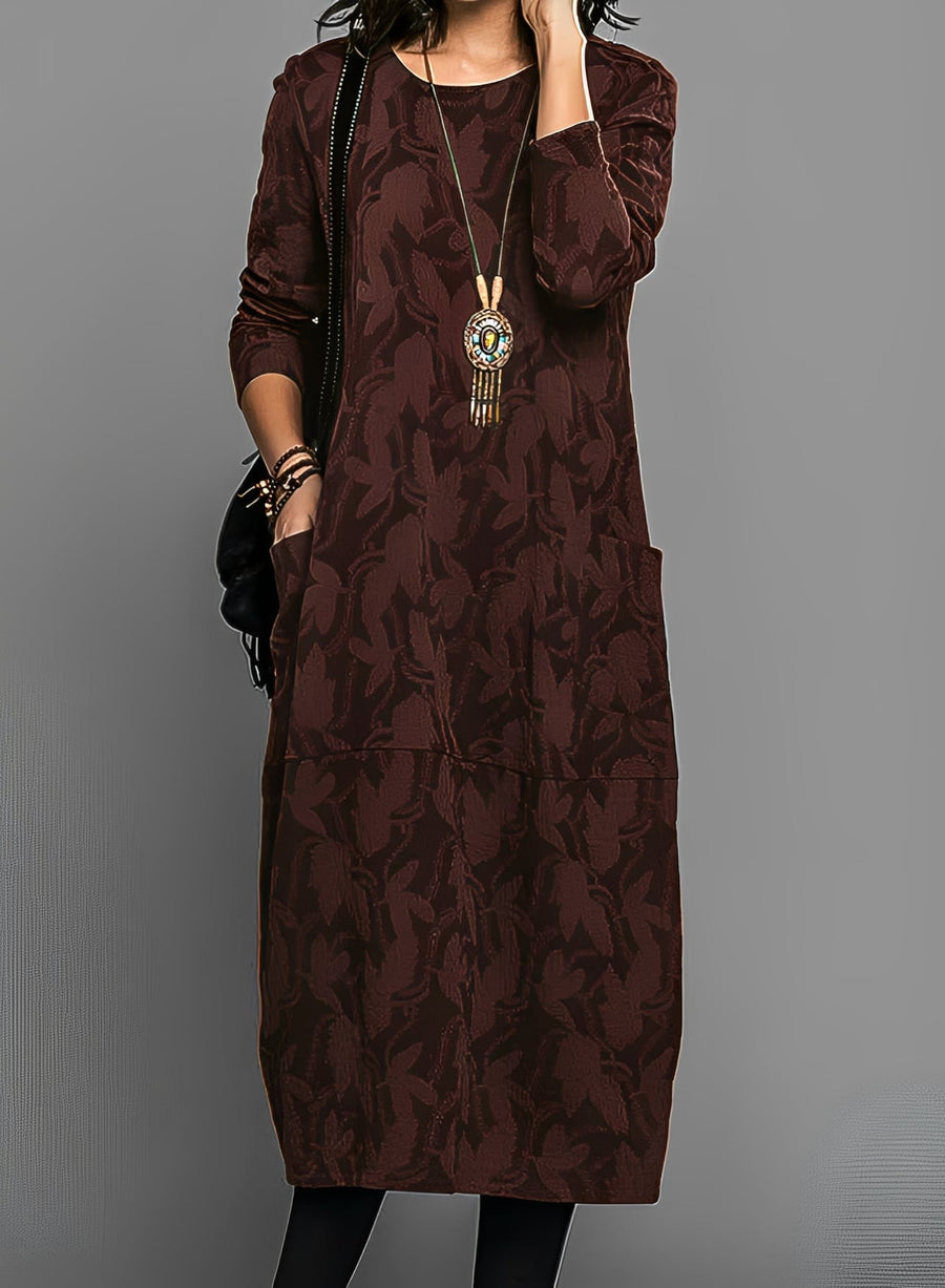 Ivy | Patterned Knit Dress