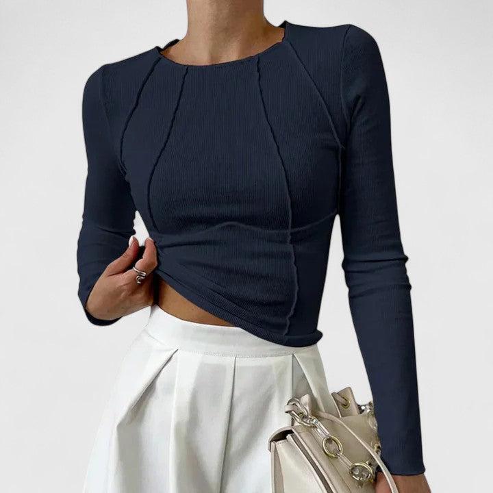 CATALINE – CHIC LONG SLEEVE TOP