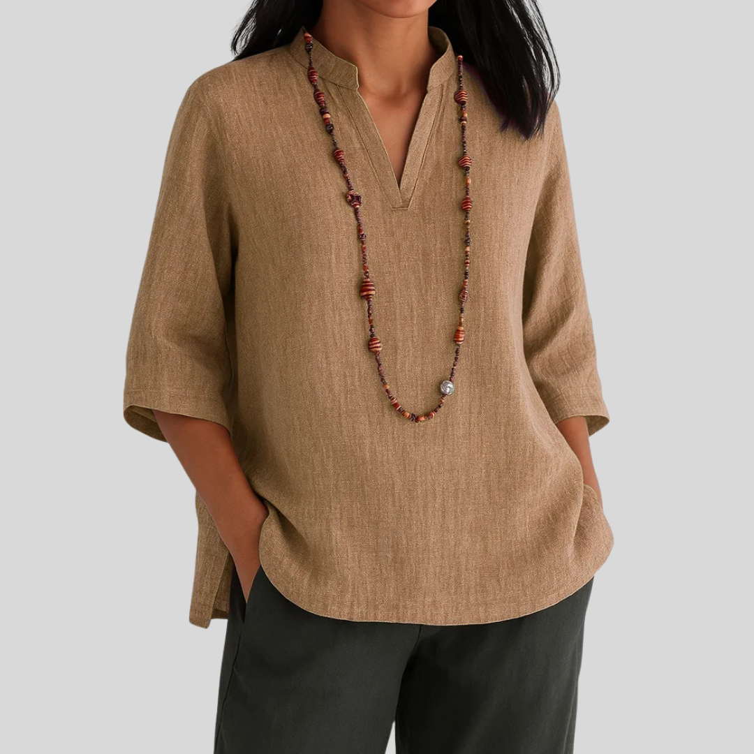 Kaia™ - AIRY AND COMFORTABLE SUMMER BLOUSE