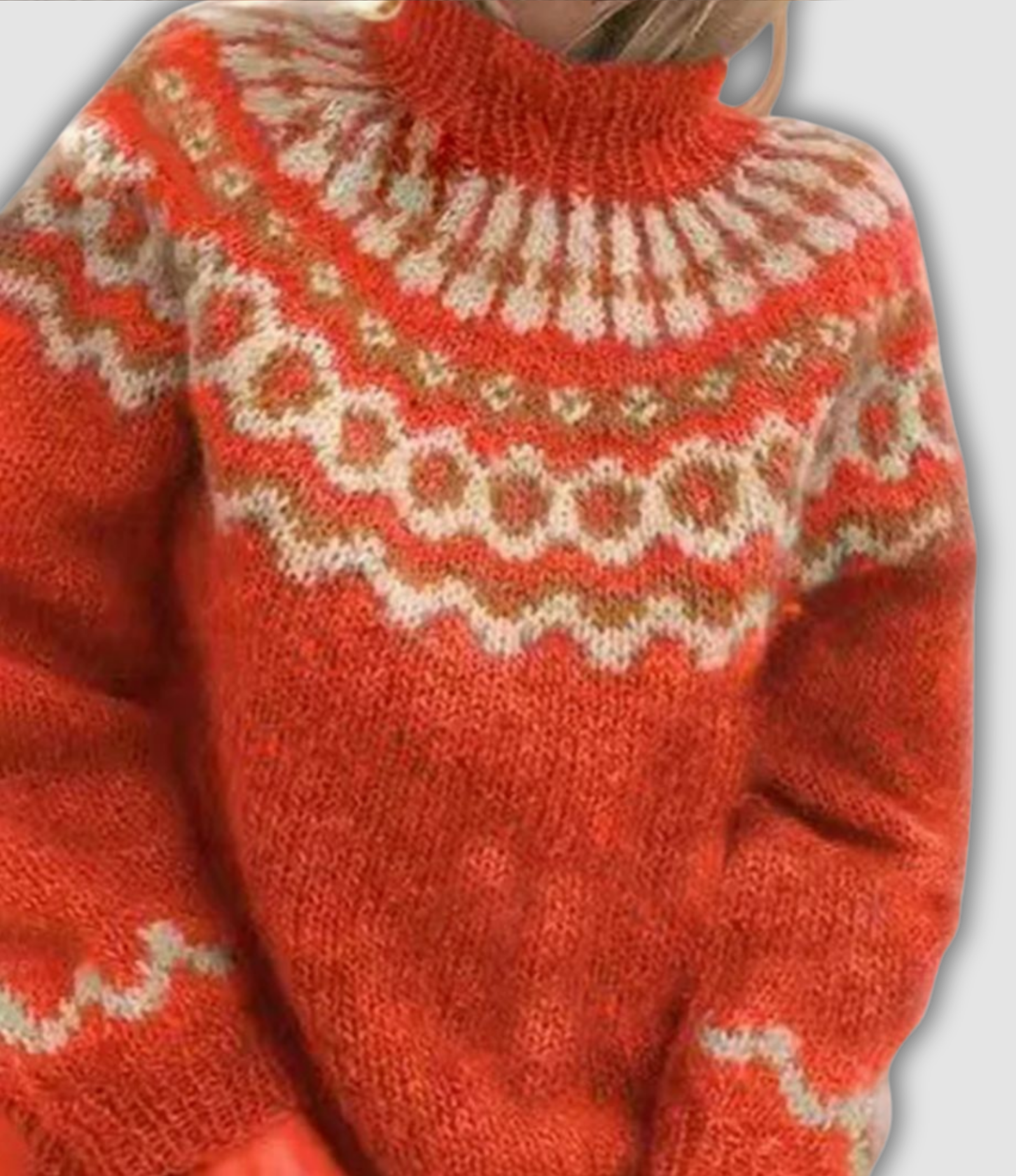 RETRO TURTLENECK SWEATER