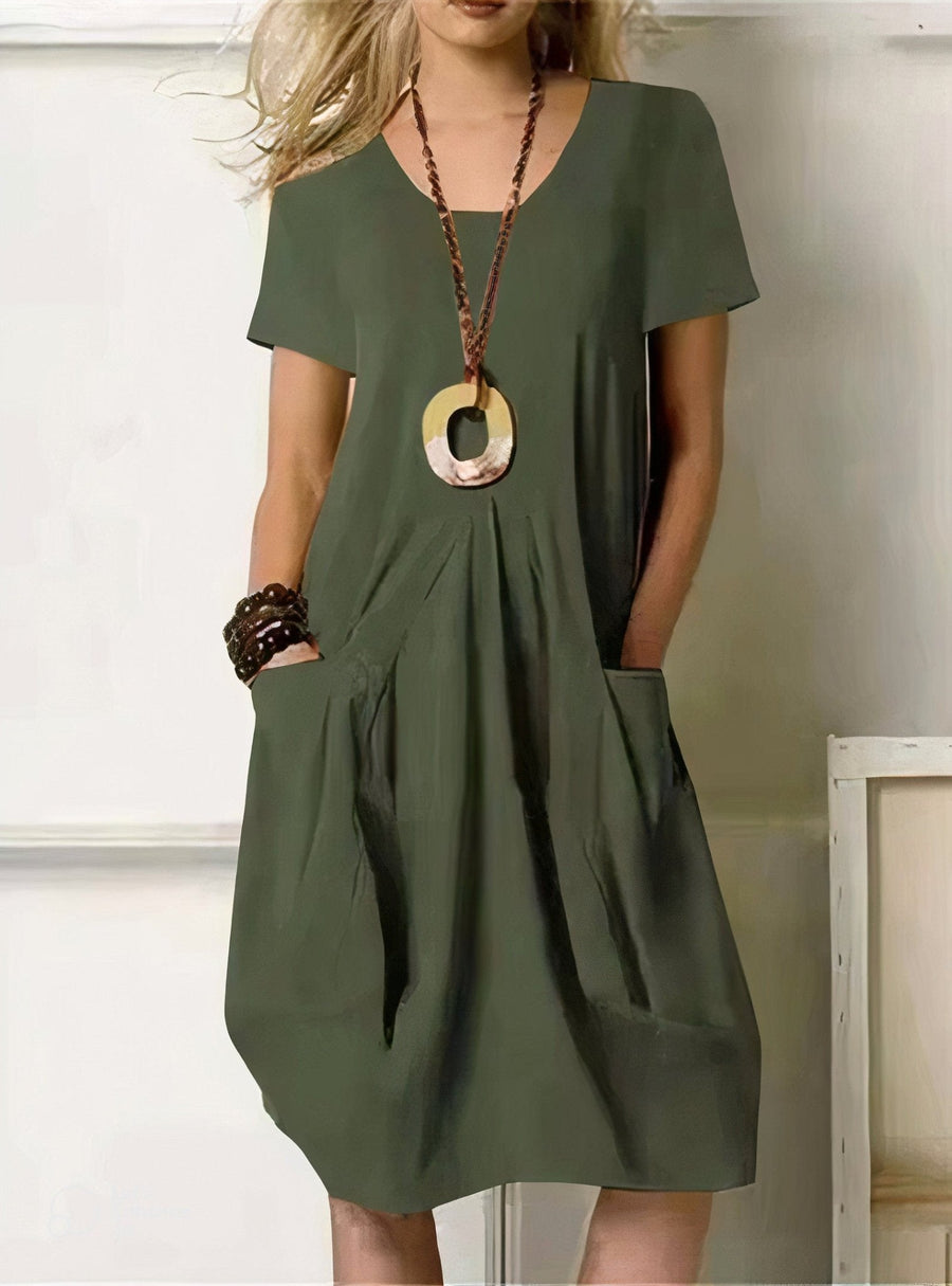 Cassidy™ | Soft Casual Flow Dress