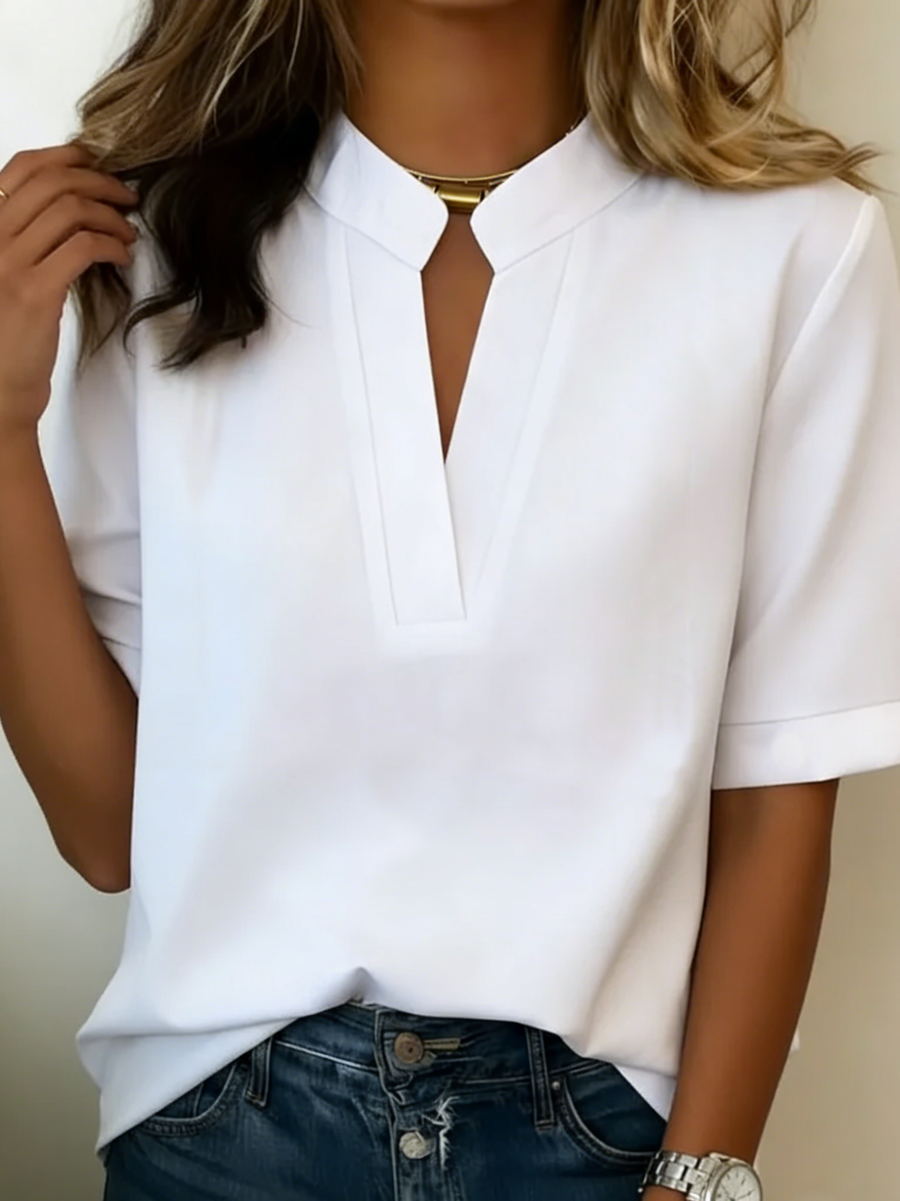 Emma | Relaxed Short-Sleeve Shirt