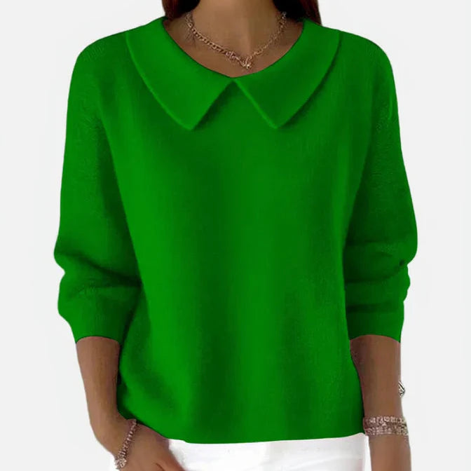 Lynn | Classic Collared Sweater