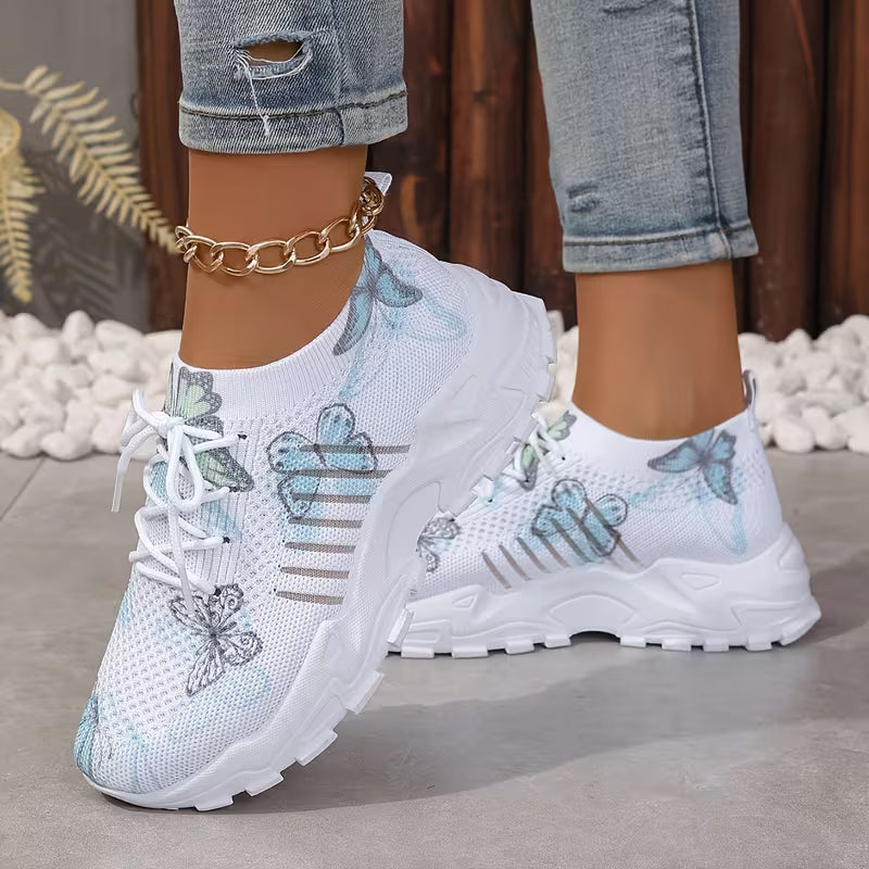 MARIPOSA | BREATHABLE BUTTERFLY PLATFORM SNEAKERS