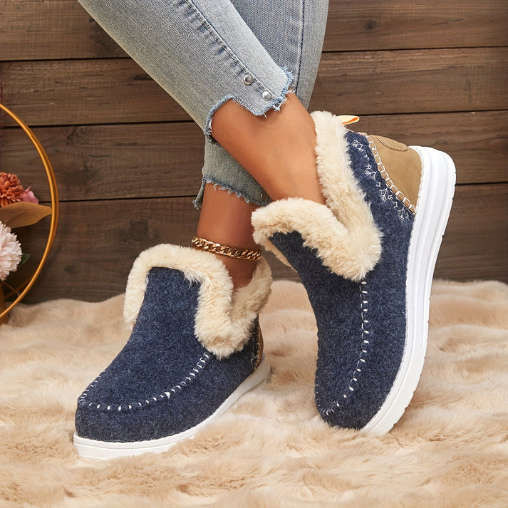 OrthoLuxe™ - Plush-Lined Shoes
