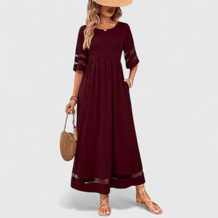 Delymarina | Elegant Midi Dress for Women
