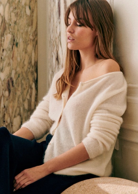 ELOISE – CLASSIC BUTTON-DOWN CARDIGAN