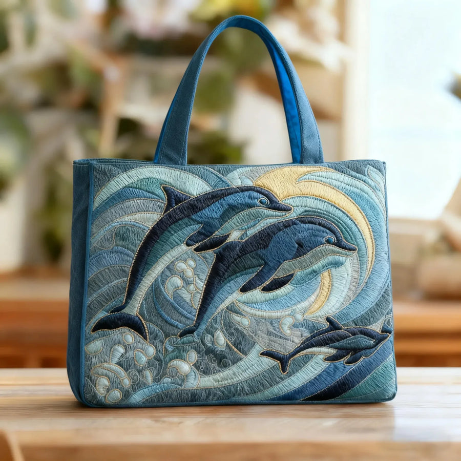 Handmade Bag - Ocean Dolphin