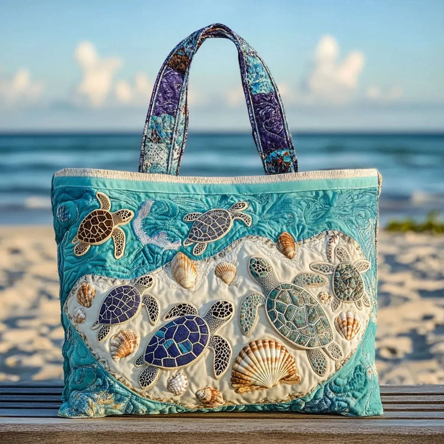 Handmade Bag - Turtle Embrace