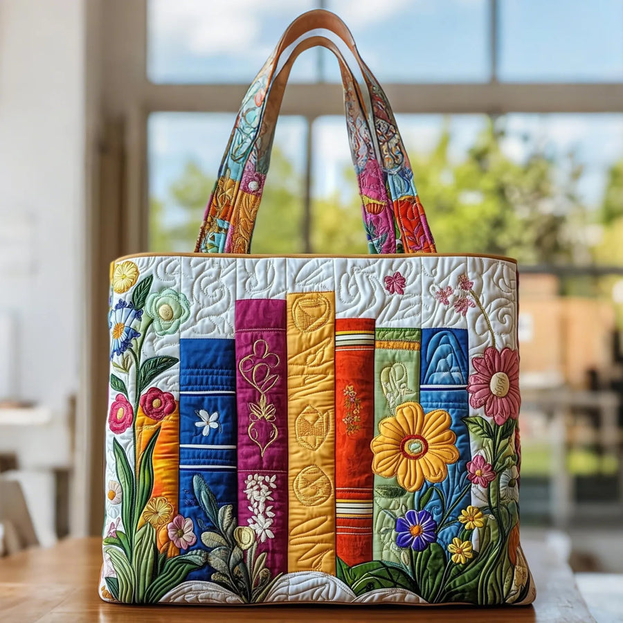 Handmade Bag - Floral Library