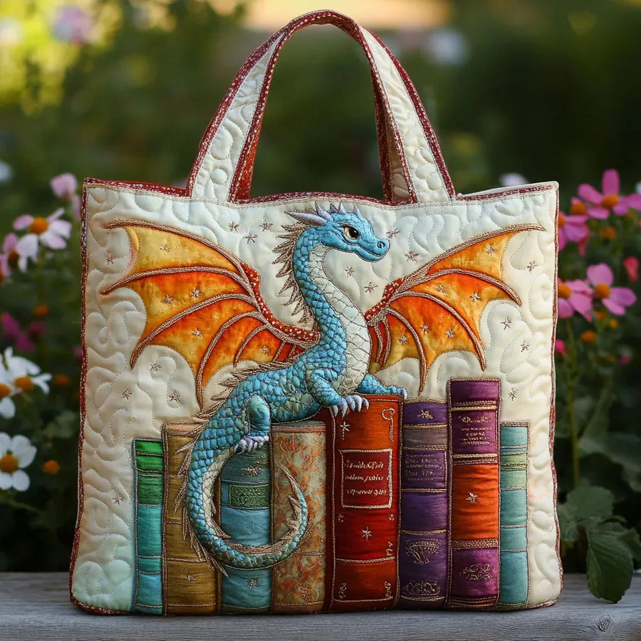 Handmade Bag - Emerald Dragon