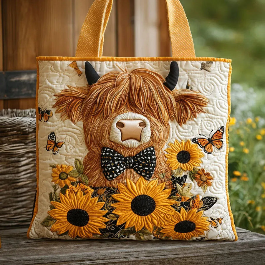 Handmade Bag - Mountain Cow