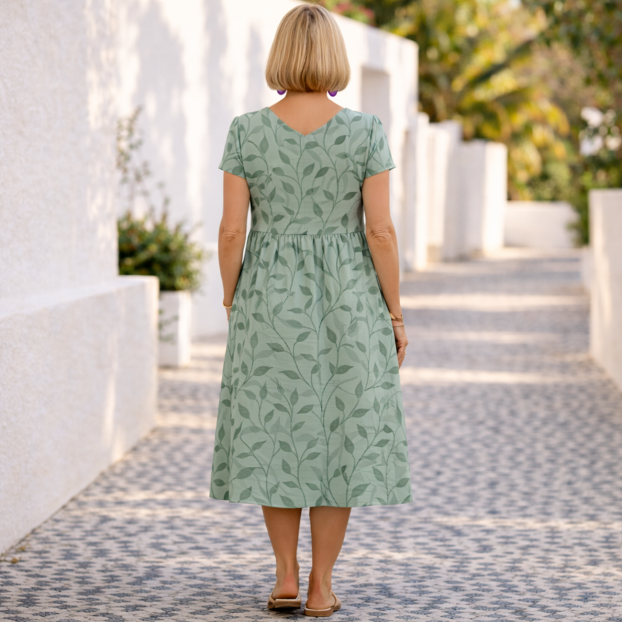 Samantha | Elegant Midi Dress