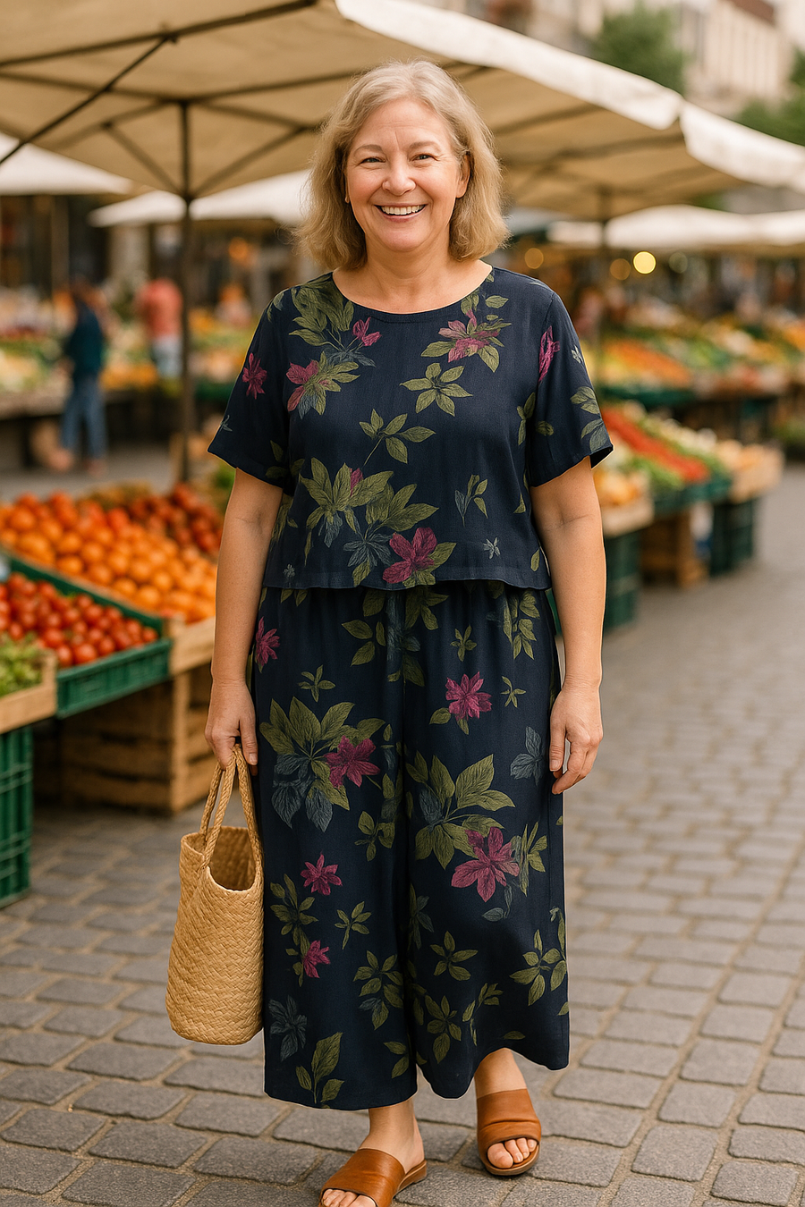 Isla | Linen Breeze 2-Piece Set – Effortless Comfort, Timeless Confidence (S-3XL)