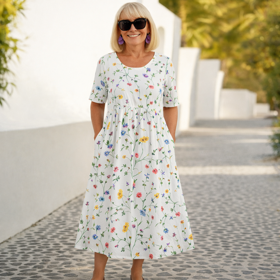 Madison | Elegant Midi Dress