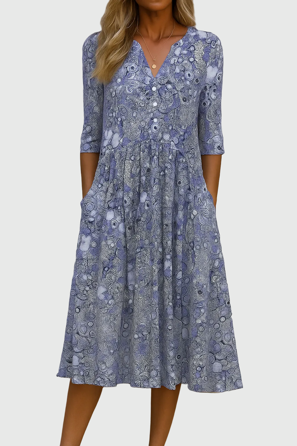 Kaelissea | Sophisticated Midi Dress