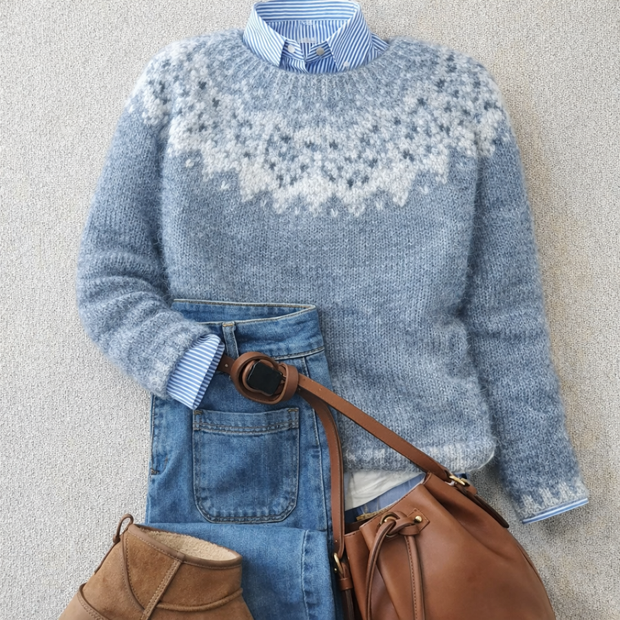 Sarah™ | Heritage Nordic Knit Sweater