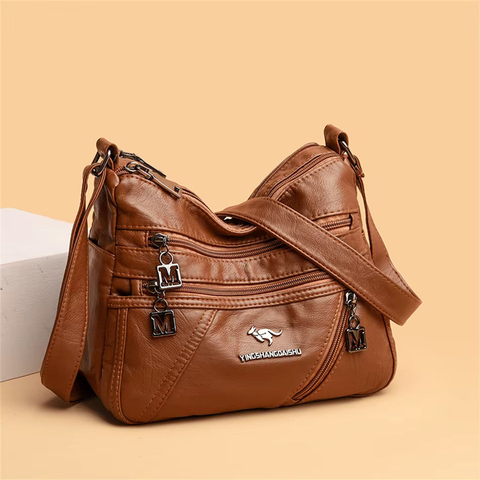 Olmera Multi-Pocket Shoulder Bag