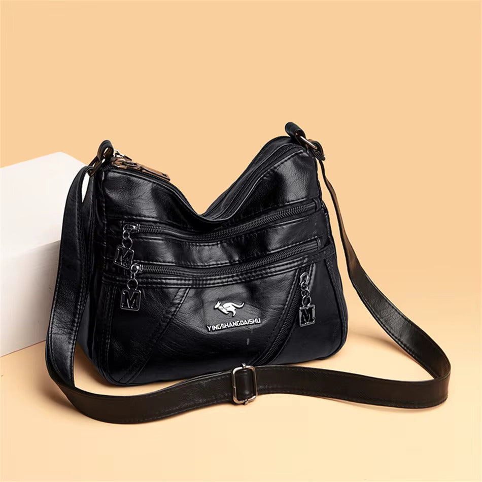 Olmera Multi-Pocket Shoulder Bag