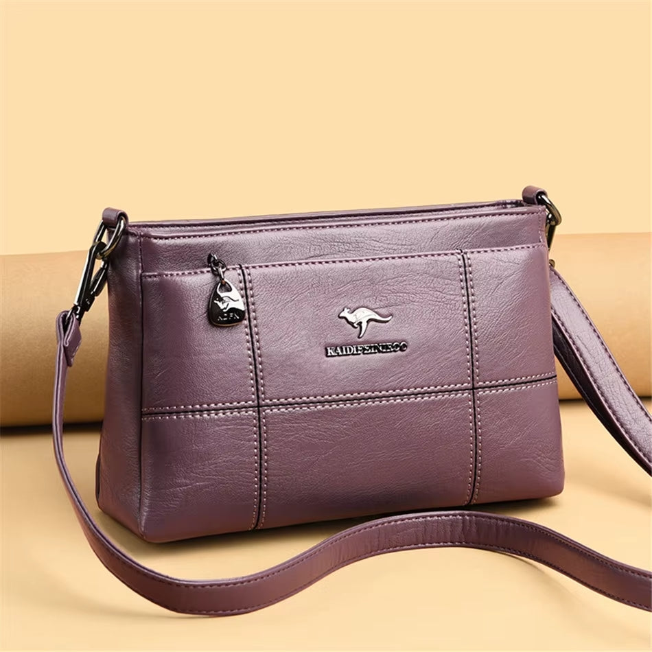 Palmera Partitioned Shoulder Bag