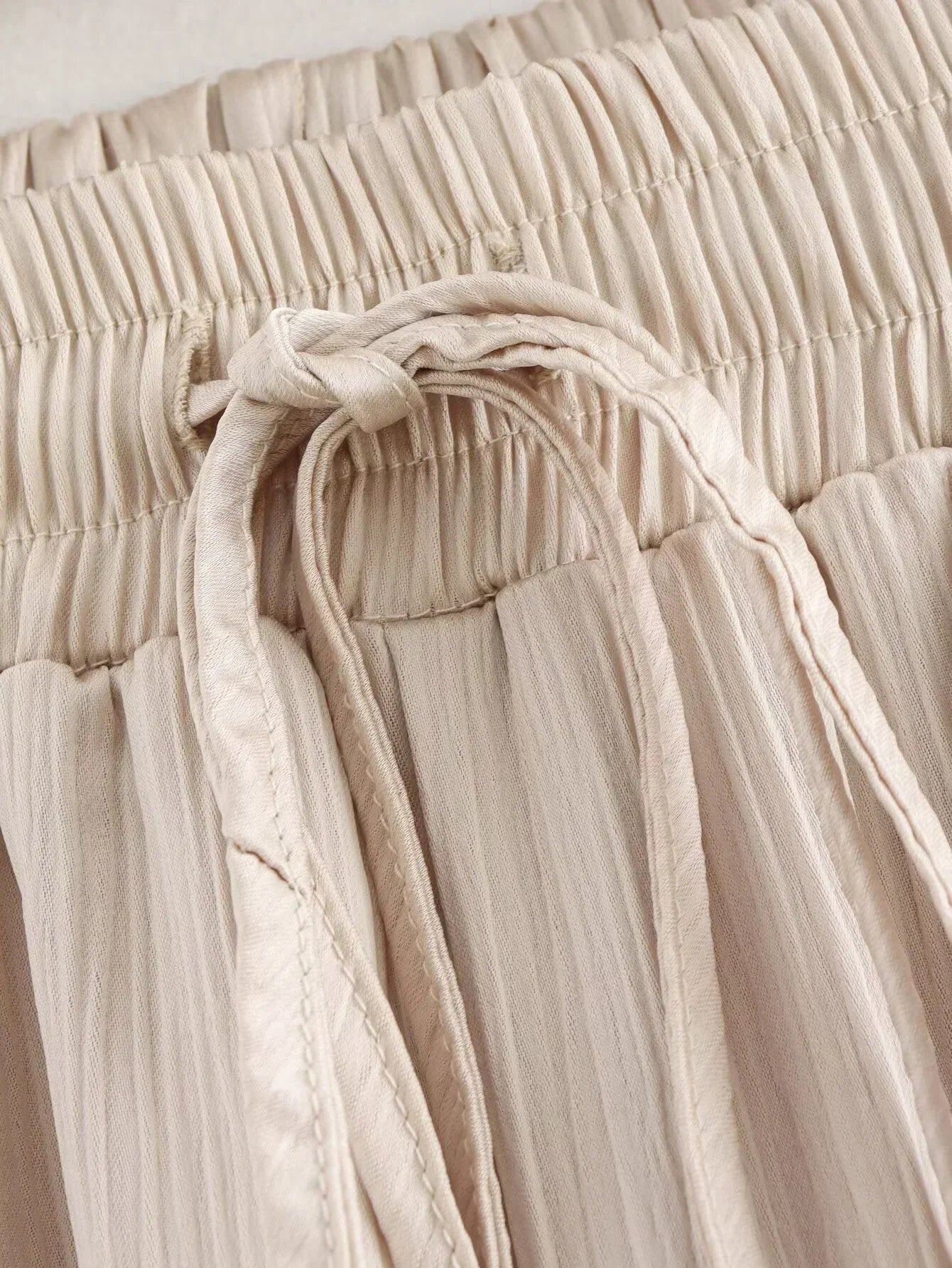 JOAN -  CHIC WRINKLE EFFECT STRAIGHT TROUSERS