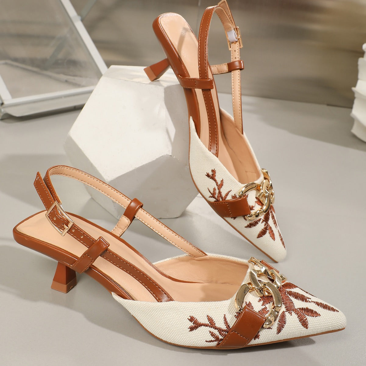 Marais Kitten Heels
