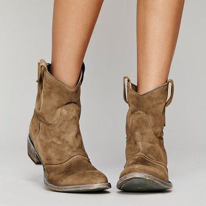Karin – Suede Ankle Boots
