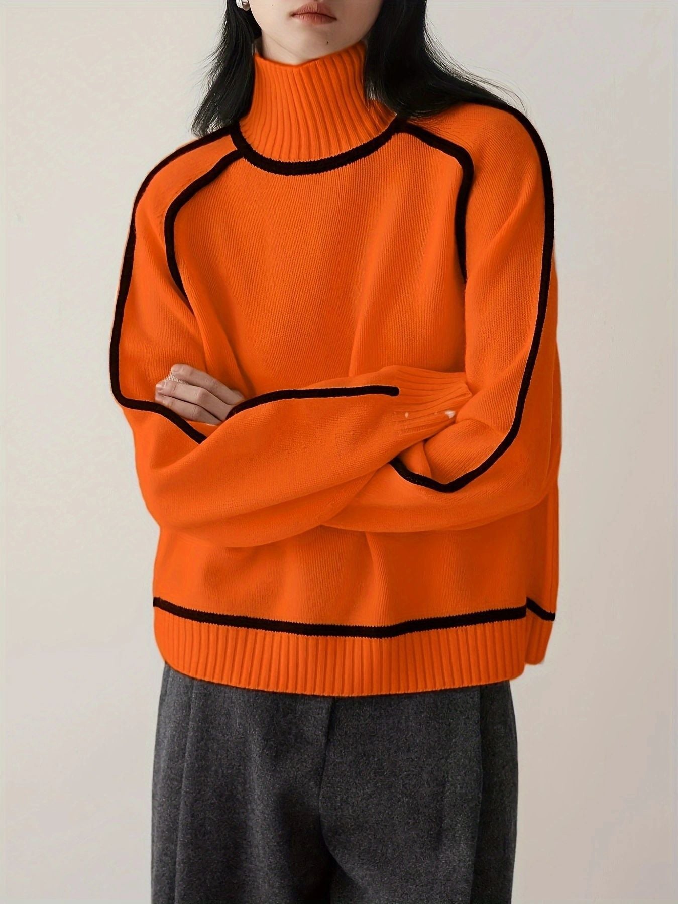 Frederique | Elegant Turtleneck sweater