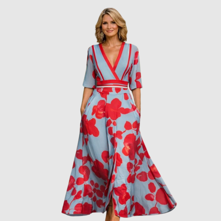 Aimee | Elegant Maxi Summer Dress