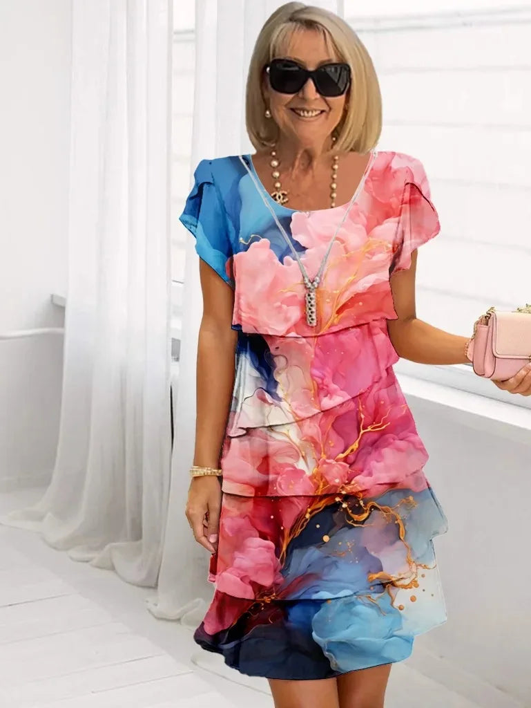 Madeline™ | Effortless Elegant Ruffle Dress for Women