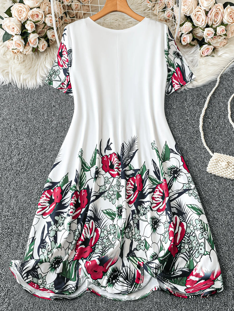 Linda | Maxi dress with flowerprint