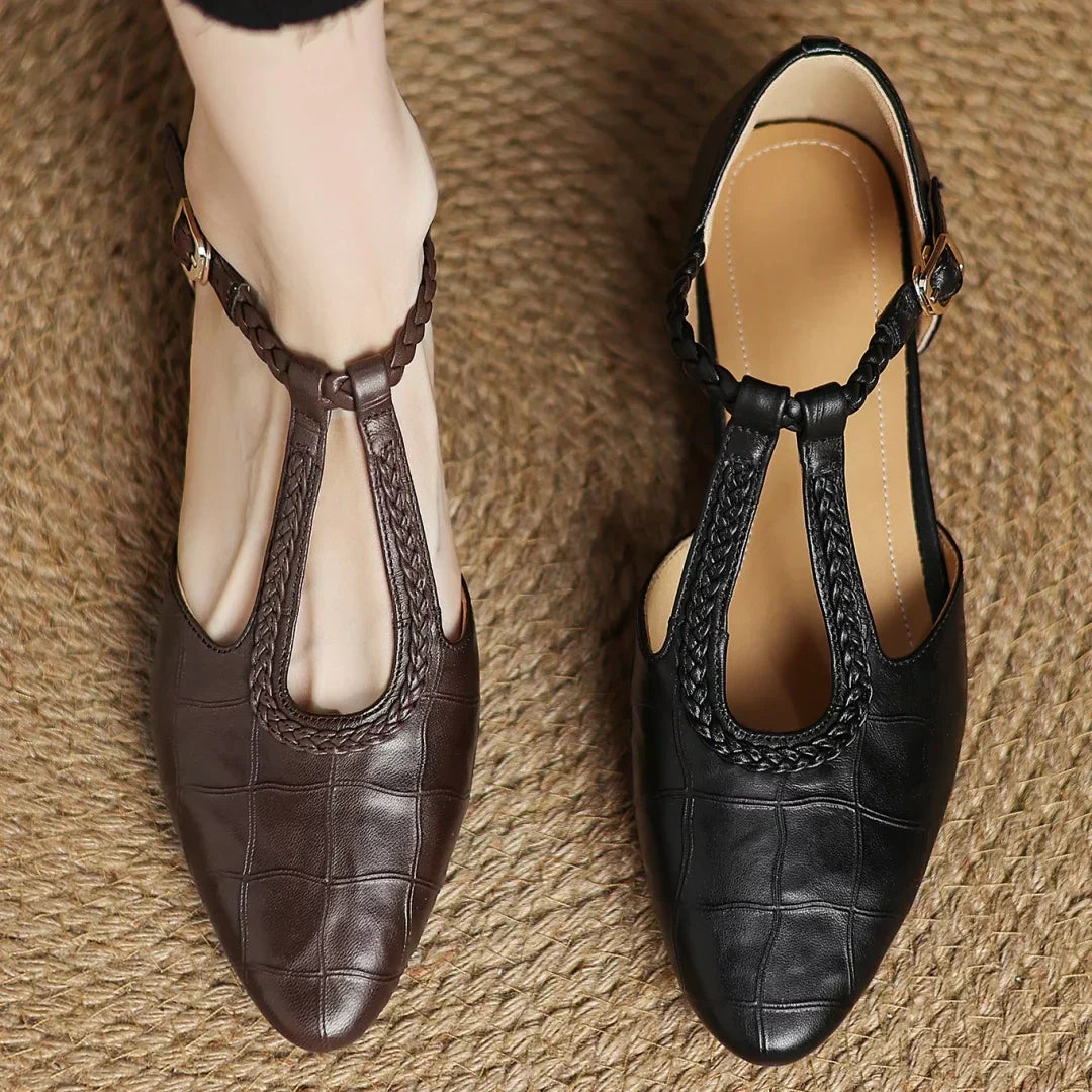 Kepa Leather Mary Janes