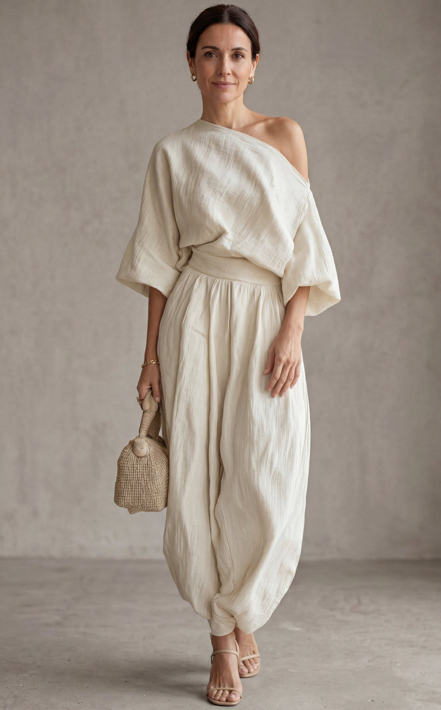 Linen Suit Off-White