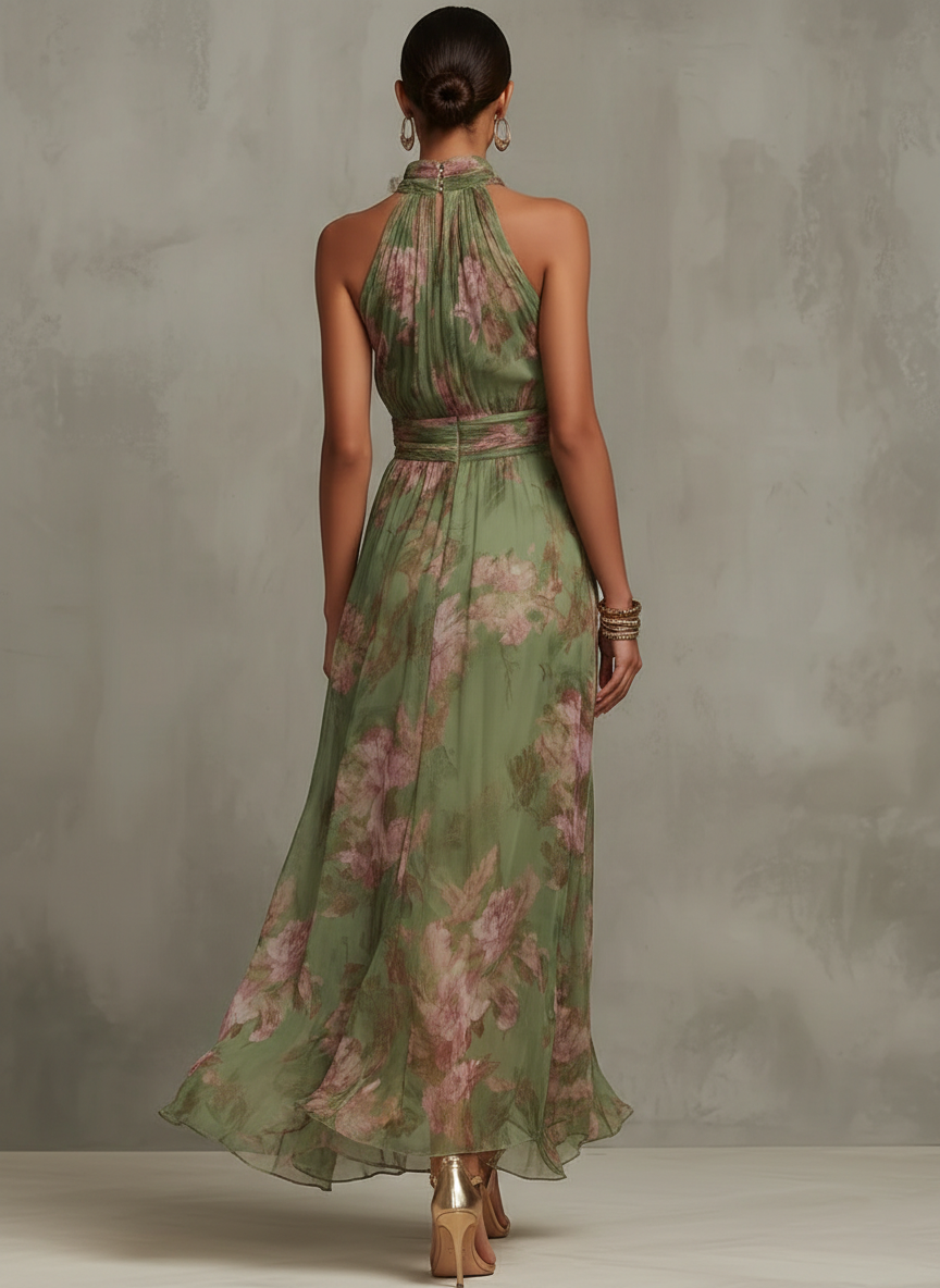 Faith™ | Elegant Floral Maxi Dress for Women