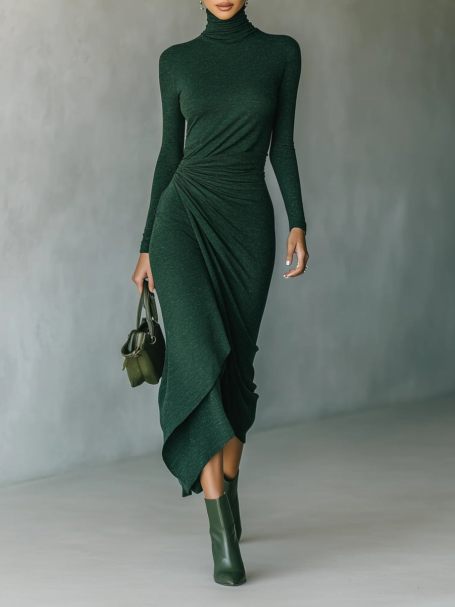 Lenora ∙ Wrap Midi Dress for Women