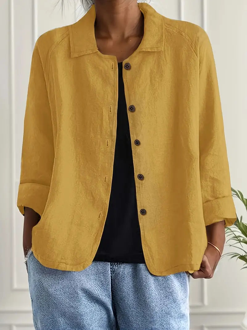Marilla – Classic Lightweight Shirt-Cardigan