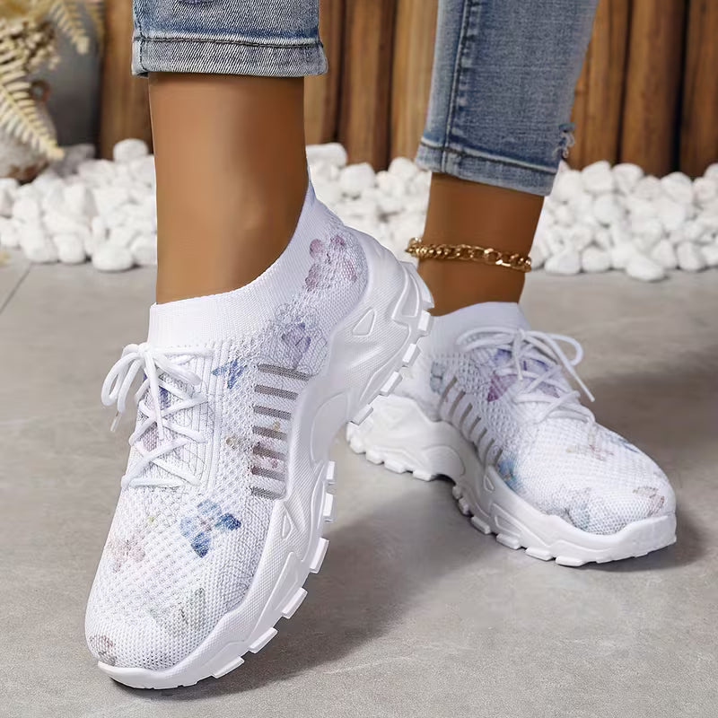 MARIPOSA | BREATHABLE BUTTERFLY PLATFORM SNEAKERS